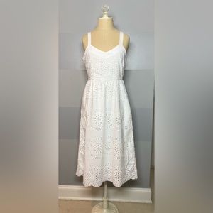 Eyelet dress